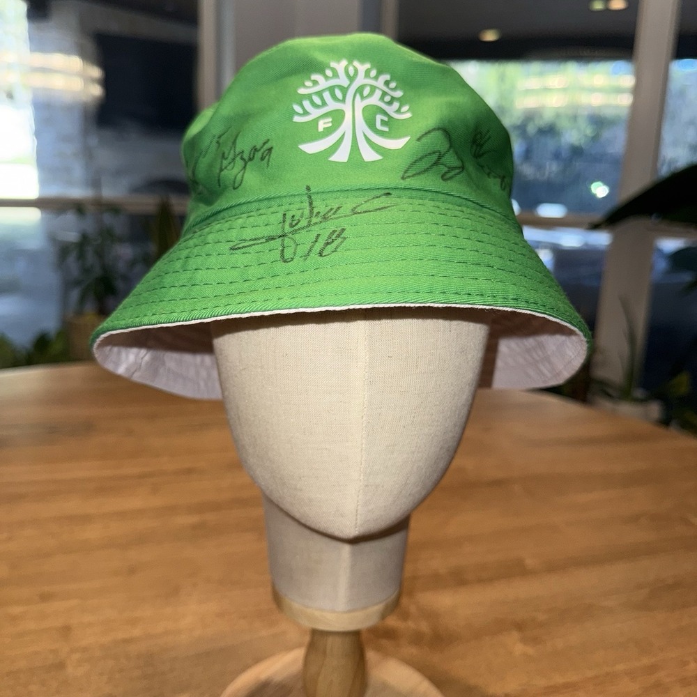 Autographed Austin FC Football Club Soccer Bucket Hat (No COA) Driussi Many More